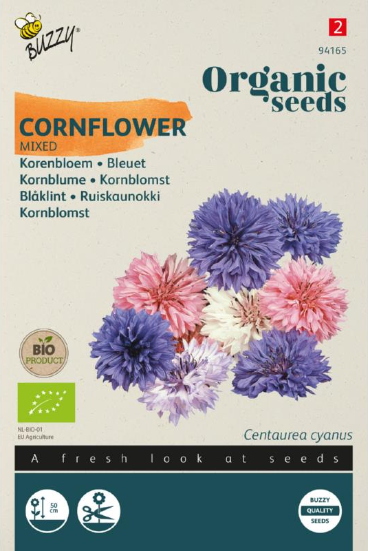 Kornblume gemischt Saatgutmischung BIO