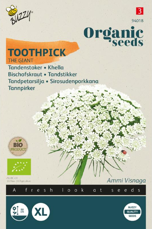 Zahnstocher The Giant Samen BIO