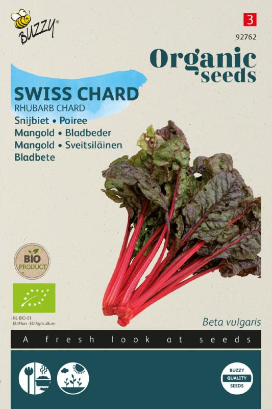 Mangold Rhubarb Chard Samen BIO