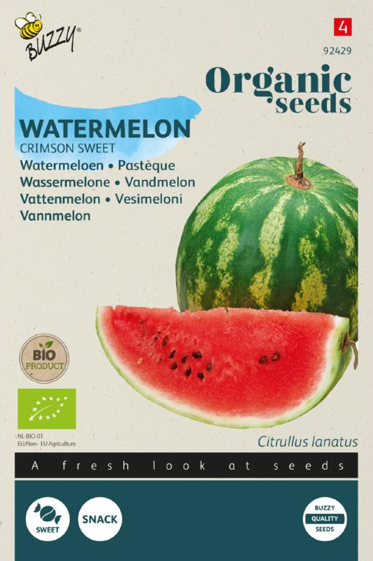 Wassermelone Crimson Sweet Samen BIO