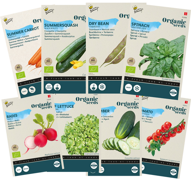 Starterkit Samen – Gängiges Gemüse