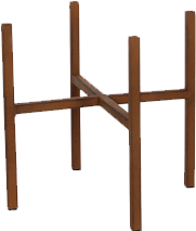 Blumenständer (24cm) (rostfarbe)