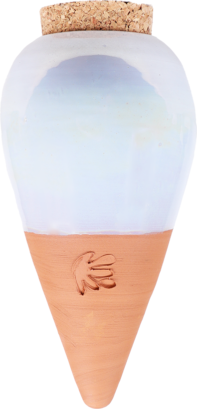 Olla Bewässerungshilfe (perlweiß)