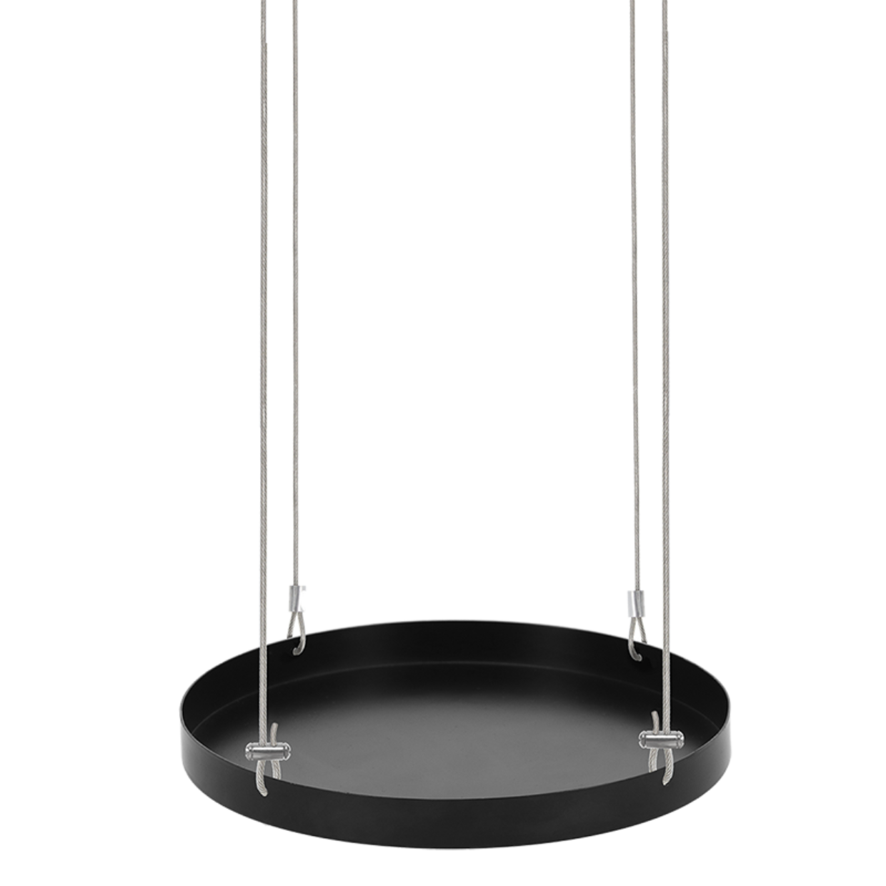 Rundes Pflanzentablet S - schwarz