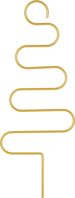 Pflanzenstütze dekorativ (Gold)