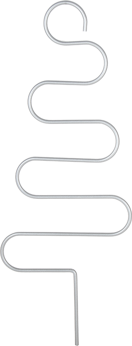 Pflanzenstütze dekorativ (Silber)