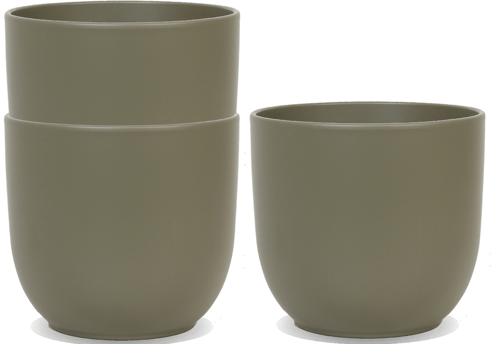 Mittelgroßes Pflanzentrio - Töpfe Luxurious